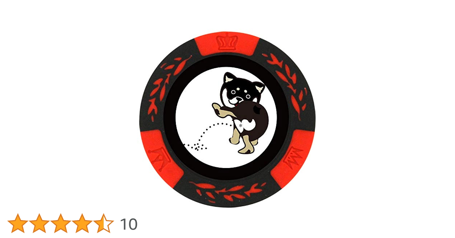 Amazon | ホクシン交易 ゴルフグリーンマーカー レッド 直径約